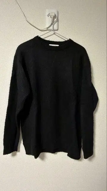 monkey time 블랙 긴팔 니트 [ M ]