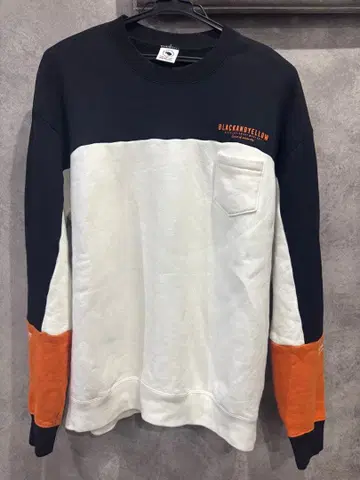 RATS CROSS CUT CREW NECK SWEAT