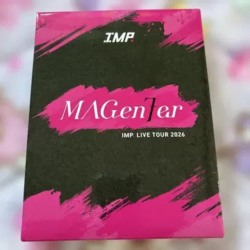 IMP. 사진 프레임 LIVE TOUR MAGenter 새상품