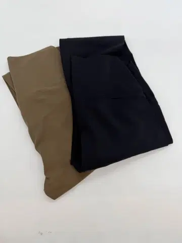 [ 새상품급 ] 안다르 블랙과 브라운 계열 레깅스