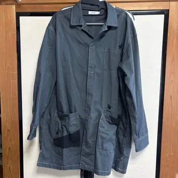 그라니프 올리뷰티풀 섀도우 코튼 트윌 패치 포켓 코트