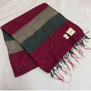 새상품급 The Bagmati 네팔제 대형 스톨 머플러 180cm