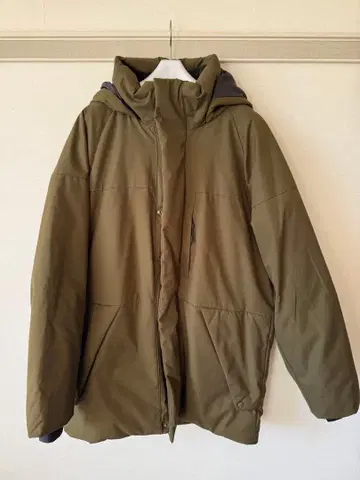 워크맨 FLAME TECH 몬스터 파카 다운 자켓 올리브