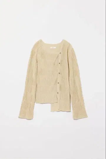 eaphi WAVETUCKASYMMETRYGLITTERCARDIGAN