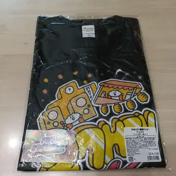 FNS 27시간 TV 티셔츠 XL 블랙