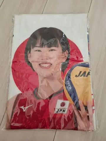 여자 배구 일본 대표 페이스 타월 하야시 코토나