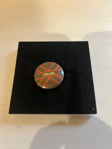 CRASS 로고 배지 punk 펑크 빈티지 90s