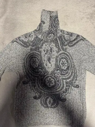 ETRO 페이즐리 무늬 니트 스웨터 M