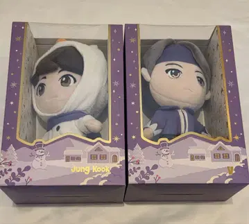 BTS Tiny TAN 국테테 2체 세트 봉제 인형