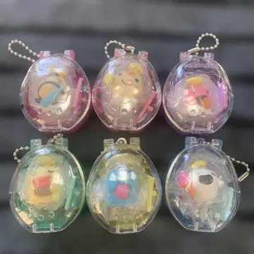 컬러풀 캐릭터 키링 세트