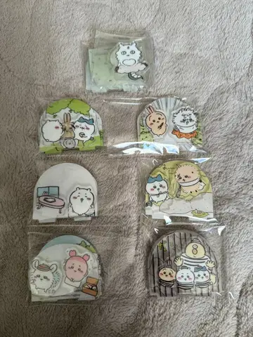 치이카와 (먼작귀) 디오라마 아크릴 스탠드 7개 세트