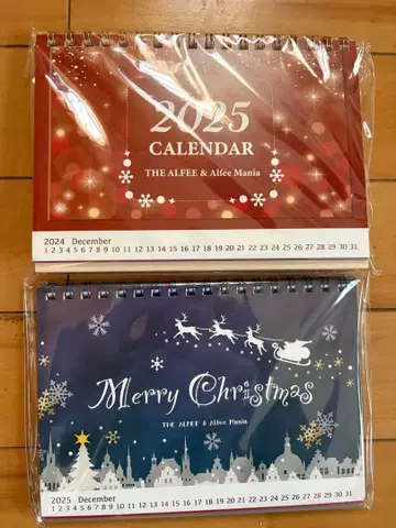 THE ALFEE 탁상 달력 [ 2025.2026년 ]