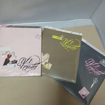 IVE empathy 미개봉 새상품 앨범 3종 세트