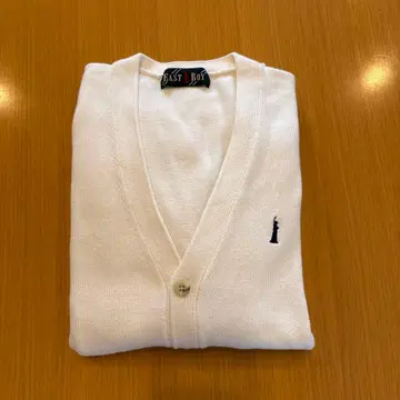 EAST BOY 화이트 가디건 L 사이즈