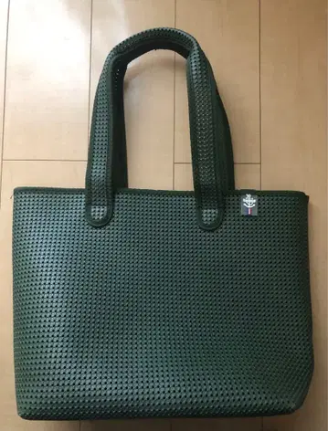 LIGHTHEARTED 토트백 메쉬 카키