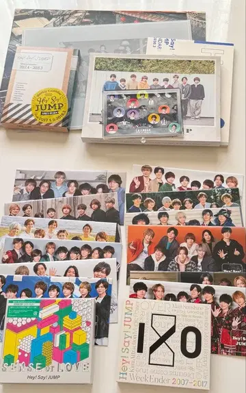 Hey! Say! JUMP 사진집 세트 & CD & 뉴스레터