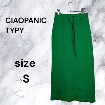[새상품급] 차오패닉 티피 스커트 타이트 롱 기장 허리밴딩 고급