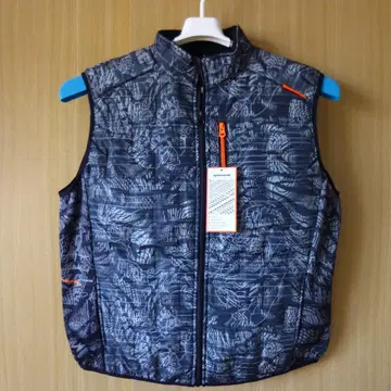 새상품 5L 남성용 apexwin 방한 베스트 페인트 블랙 속기모