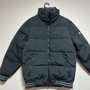 TOMMY HILFIGER 블랙 다운 자켓 S/P