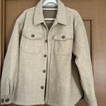 ZARA 베이지 자켓 M