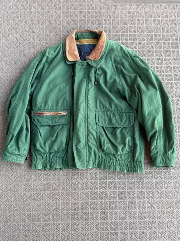 LONDON FOG 그린 점퍼