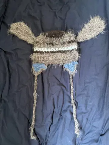 귀 달린 니트 모자