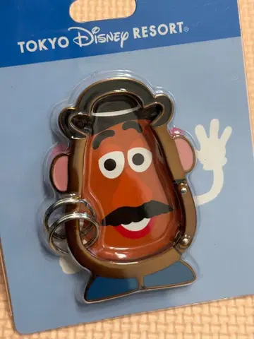 도쿄 디즈니 리조트 미스터 포테이토 헤드 카라비너