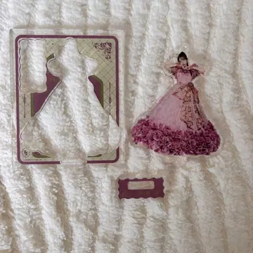 FRUITS ZIPPER 마츠모토 카렌 아크릴 스탠드 롱 드레스 의상