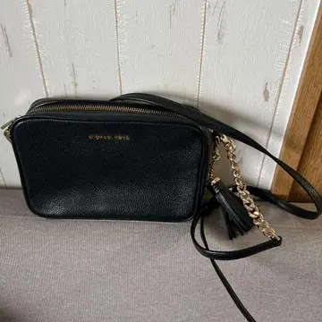 MICHAEL KORS 블랙 가죽 숄더백