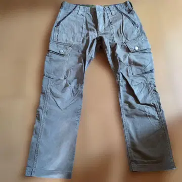 카고 팬츠 카키색 4 포켓