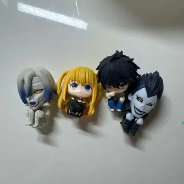 데스노트 피규어 세트 렘 미사마 미사 L 류크 기다림