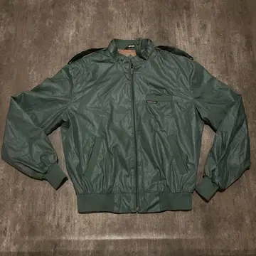 [ 구제 의류 ] MEMBERS ONLY 나일론 자켓 사이즈 42 그린