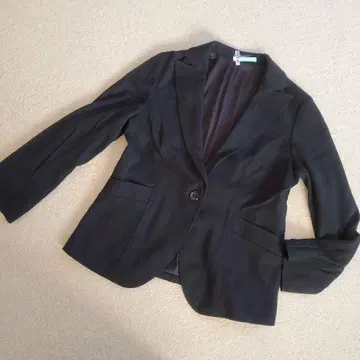 NEWYORKER 13호 블랙 울 테일러드 자켓