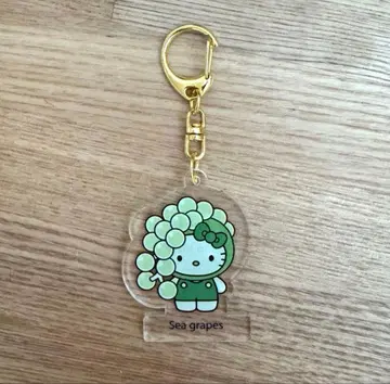 만박 일본관 한정판 헬로키티 시크릿 아크릴 키링 바다포도