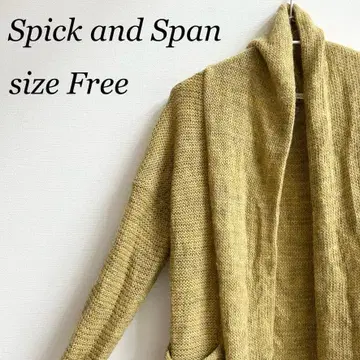 스픽앤스팬 Spick&Span 가디건 니트 긴팔 알파카 혼방