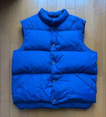 80s USA제 L.L.Bean 다운 베스트 dawn best 블루