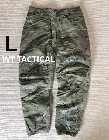 새상품급 WT TACTICAL 카모플라쥬 밀리터리 팬츠 난연성 PYRAD