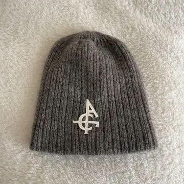 CA4LA 니트 모자 그레이