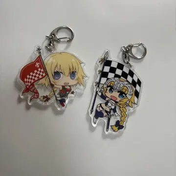 아크릴 키링 잔느 2개 세트