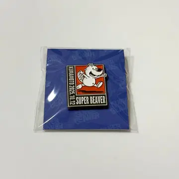 SUPER BEAVER 핀 배지 구마모토 공연