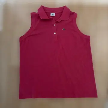 LACOSTE 베스트 피케 셔츠 46 핑크