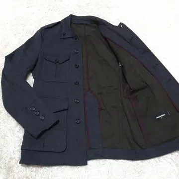 새상품급 Dsquared2 별 스터드 자켓 50 울 코튼