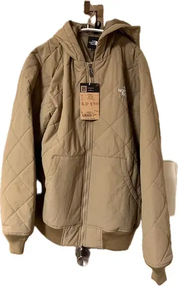 THE NORTH FACE 퀼팅 자켓 베이지