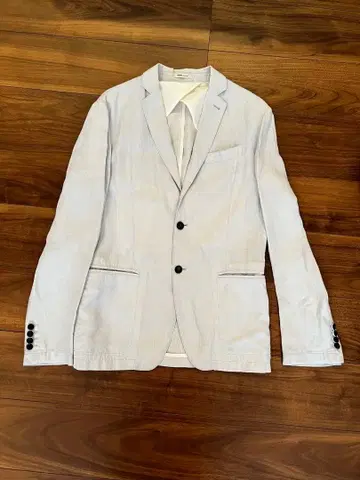 라이트 그레이 테일러드 자켓 2개 버튼