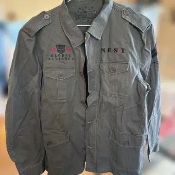 NEST 밀리터리 자켓 트랜스포머