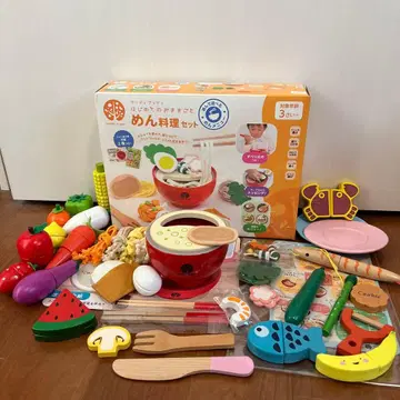 우디푸디 면 요리 세트 +@ 소꿉놀이 세트 일부 새상품
