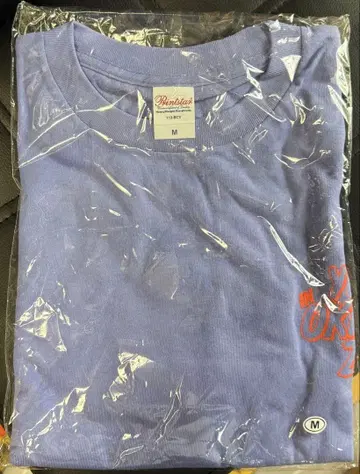 유리 DOG 티셔츠 M 더스티 블루 유리 오키나와