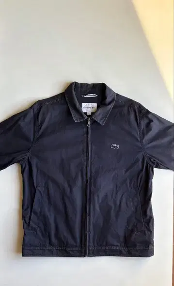 LACOSTE 네이비 집업 자켓 FR48 / US S