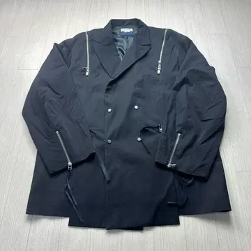 MAISON SPECIAL 지퍼 테일러드 자켓 사이즈 02 블랙 계열