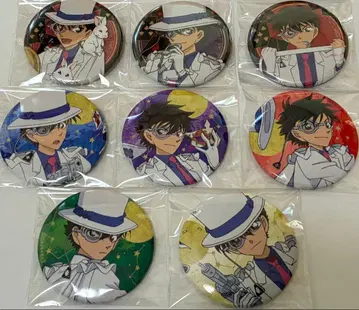 명탐정 코난 괴도 키드 캔뱃지 총 8점 묶음 판매